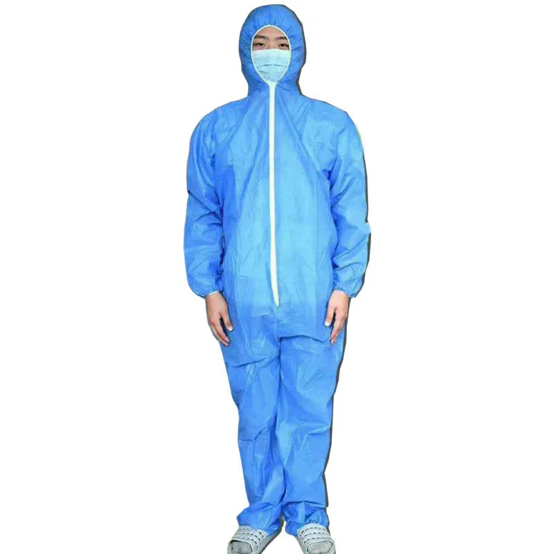 Reusable Protective Suit Coverall Hazmat Suit Anti-Spit Liquid Splash Protection Clothing Safety Coverall Virus Protection Suit