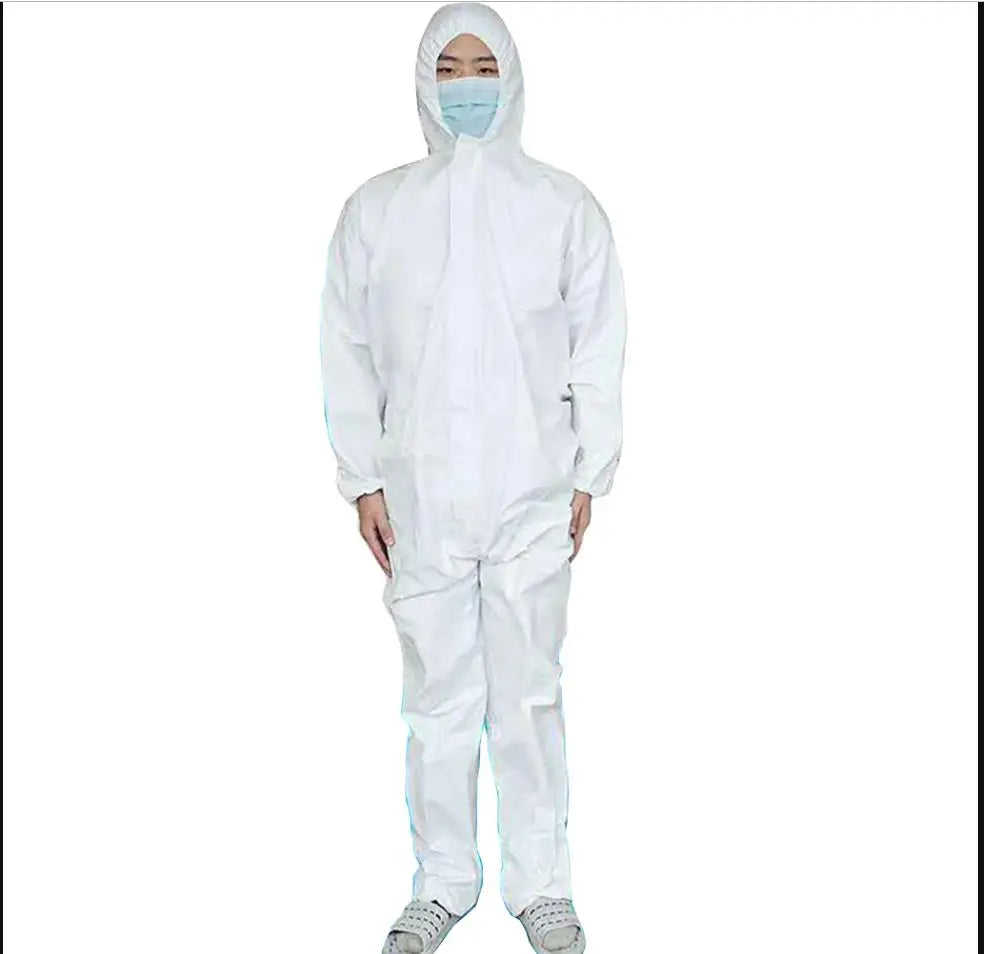 Reusable Protective Suit Coverall Hazmat Suit Anti-Spit Liquid Splash Protection Clothing Safety Coverall Virus Protection Suit