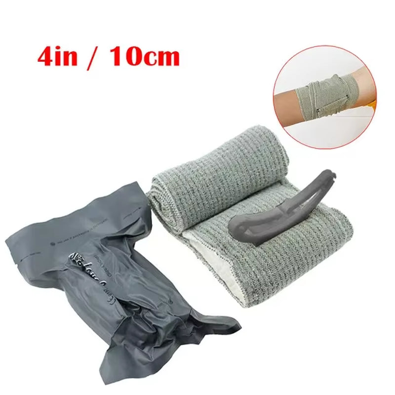 Bandage Trauma Kit Emergency Compression Bandage Tourniquet Medical Dressing Sterile Roll Bandage Trauma First Aid Hot