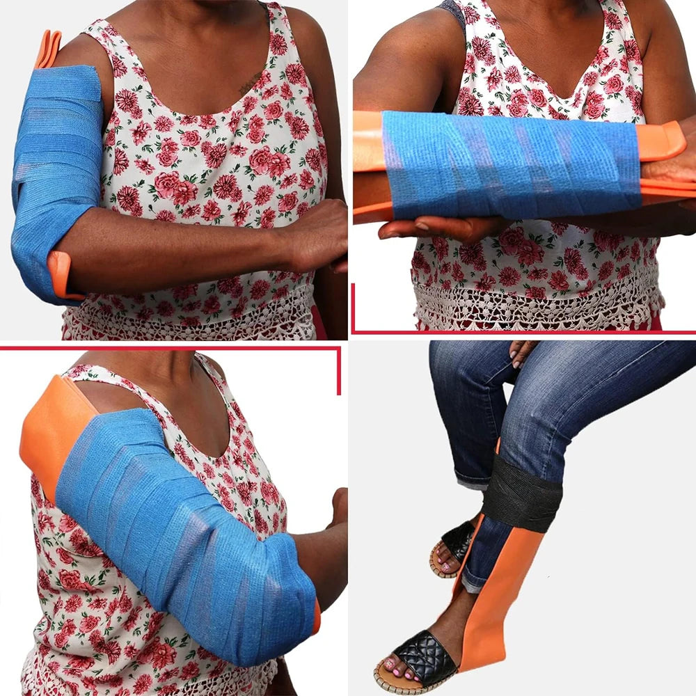 First Aid Aluminum Splint Roll 11*46Cm Medical Survival Polymer for Fixture Bone Emergency Kit Outdoor Travel