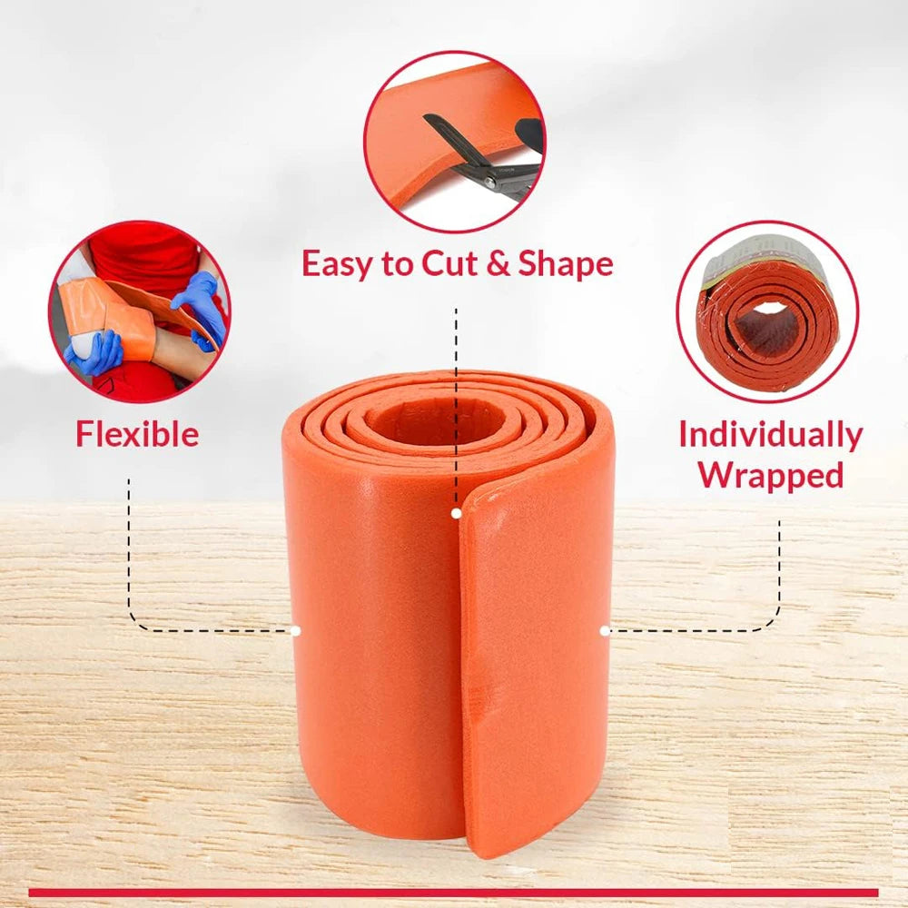 First Aid Aluminum Splint Roll 11*46Cm Medical Survival Polymer for Fixture Bone Emergency Kit Outdoor Travel