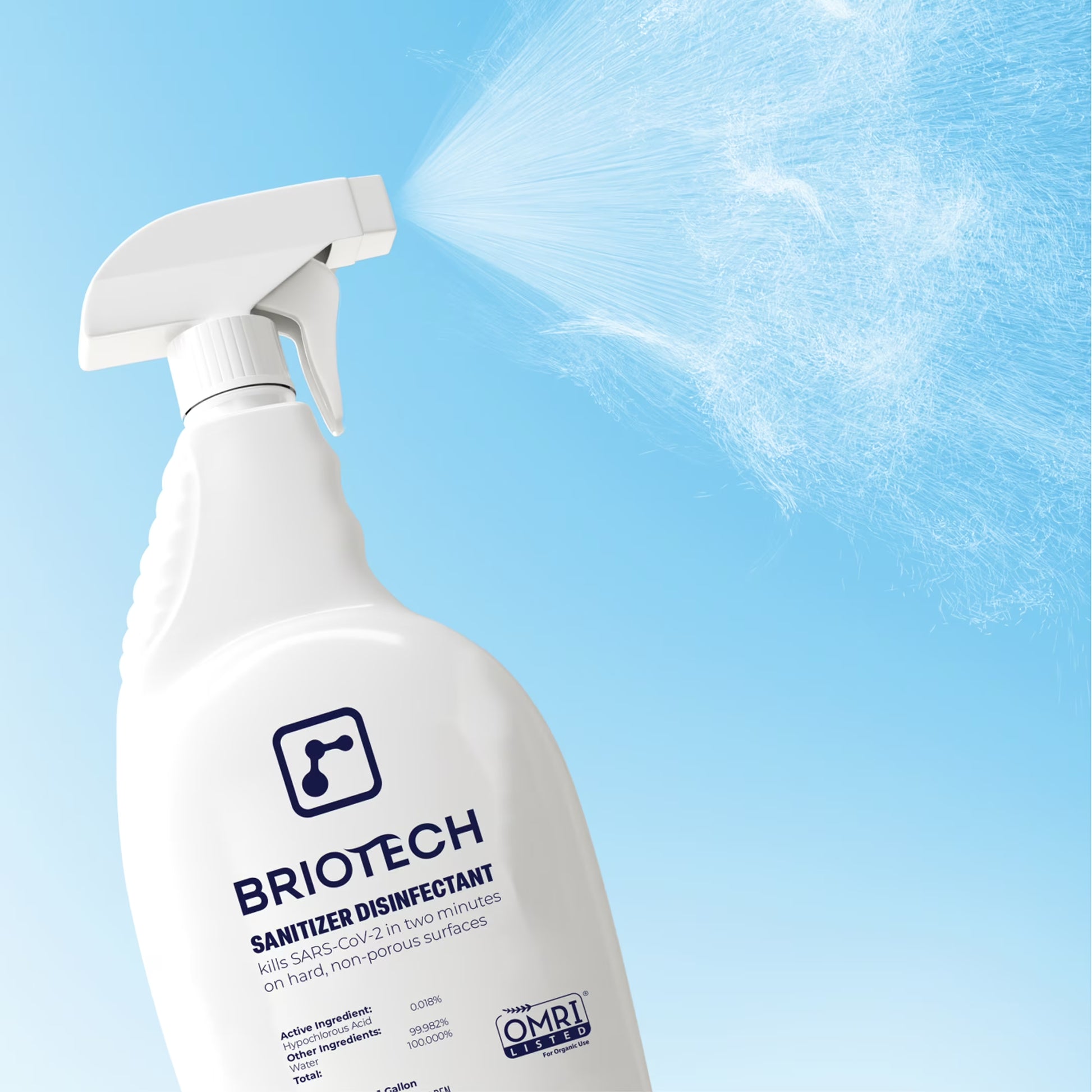 Sanitizer Disinfectant, Kill 99.99% of Viruses & Bacteria, Control Mold, 8.5 Fl Oz (4 Pack)