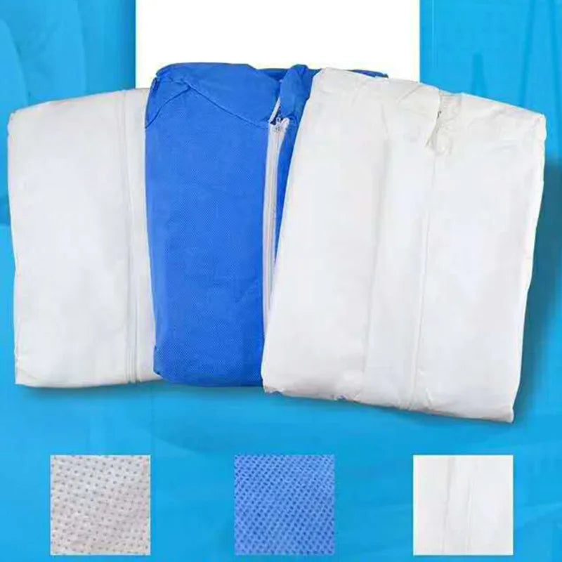 Reusable Protective Suit Coverall Hazmat Suit Anti-Spit Liquid Splash Protection Clothing Safety Coverall Virus Protection Suit