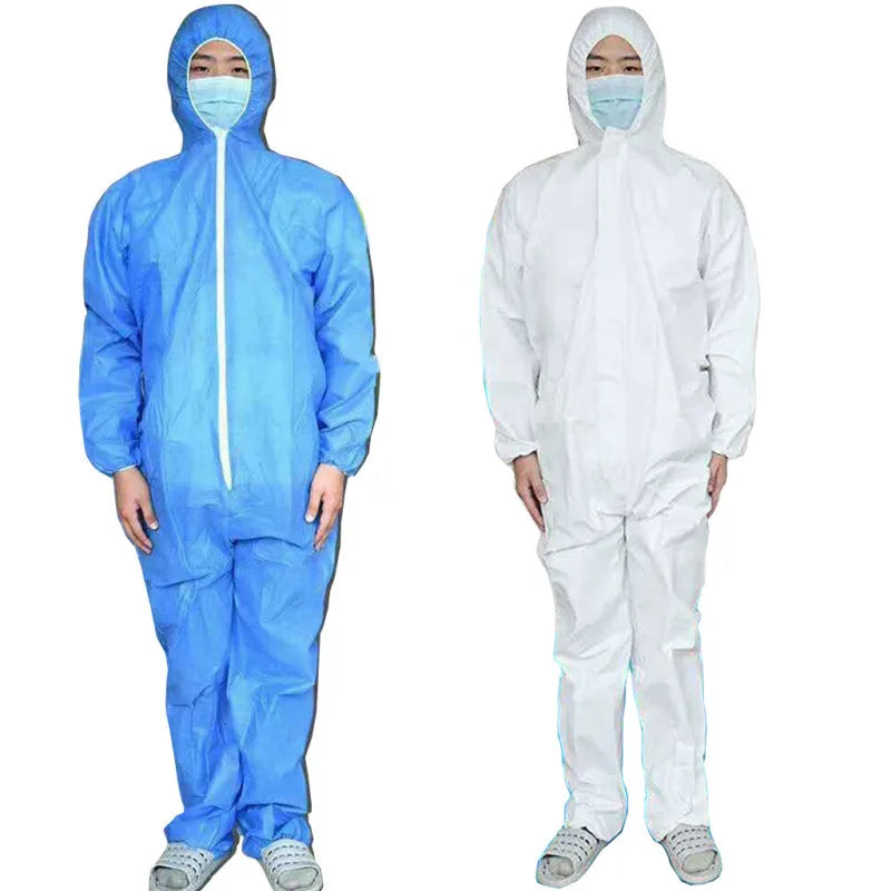 Reusable Protective Suit Coverall Hazmat Suit Anti-Spit Liquid Splash Protection Clothing Safety Coverall Virus Protection Suit