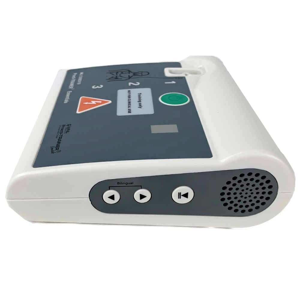 AED Defibrillator Training Kit with Adult and Child Pads for CPR Training