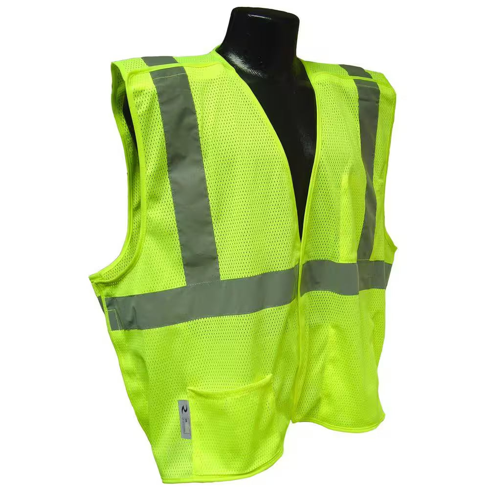 Cl 2 Green Medium Mesh Breakaway Safety Vest Safety Vest