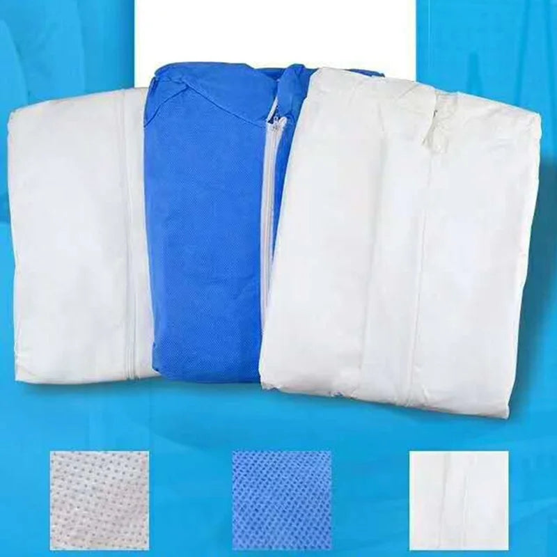 Reusable Protective Suit Coverall Hazmat Suit Anti-Spit Liquid Splash Protection Clothing Safety Coverall Virus Protection Suit