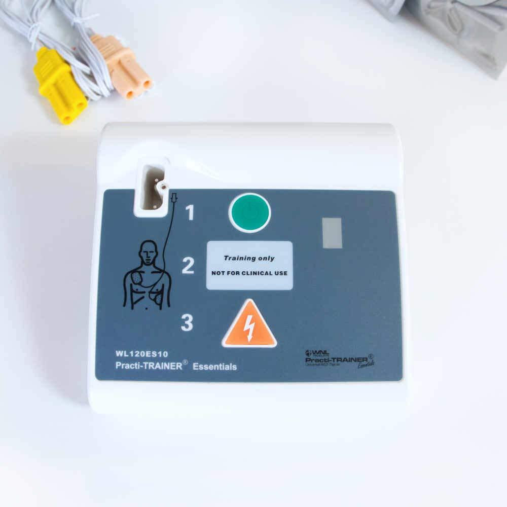 AED Defibrillator Training Kit with Adult and Child Pads for CPR Training
