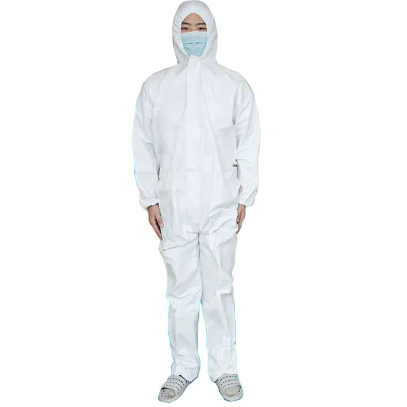 Reusable Protective Suit Coverall Hazmat Suit Anti-Spit Liquid Splash Protection Clothing Safety Coverall Virus Protection Suit